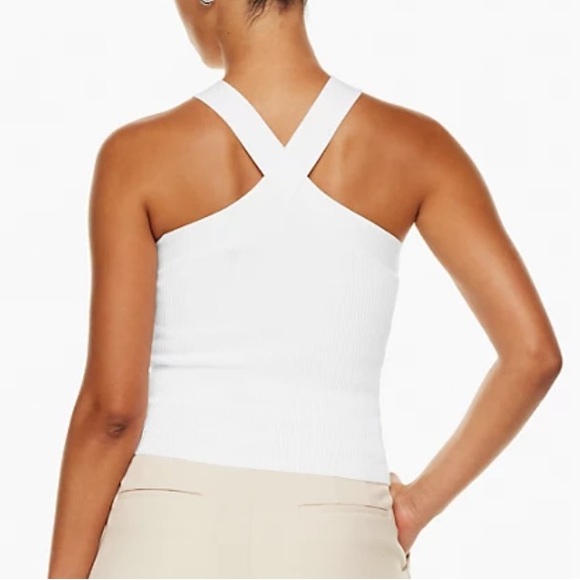 BabatonSculpt Knit Criss Cross Tank - Picture 2 of 4